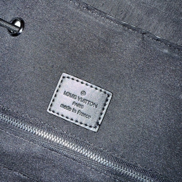 Louis Vuitton Gray and Black Monogram Backpack - Picture 3 of 5